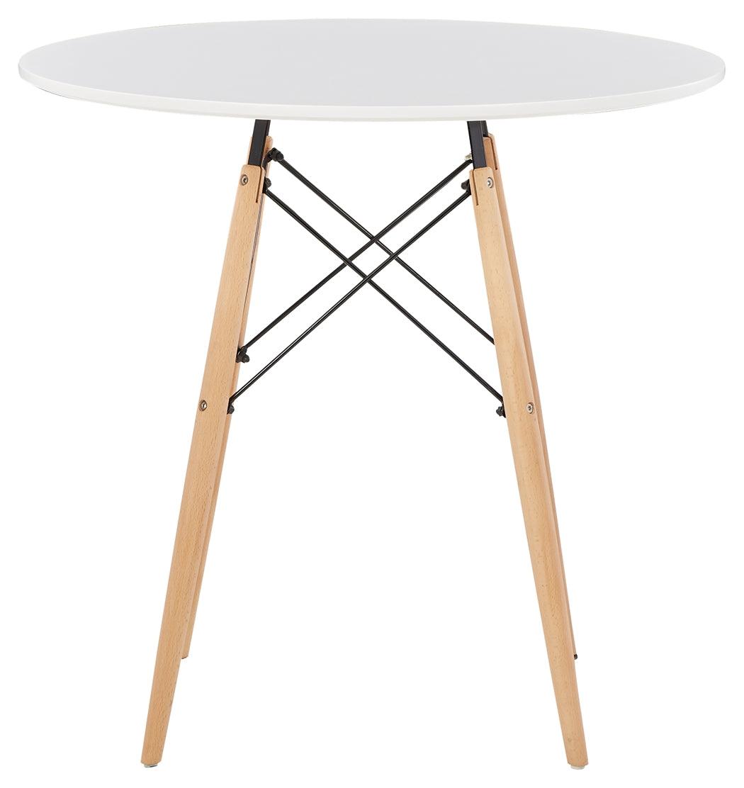Jaspeni White/natural Dining Table - Ella Furniture