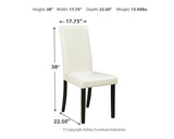 Kimonte Ivory Dining Chair - Ella Furniture