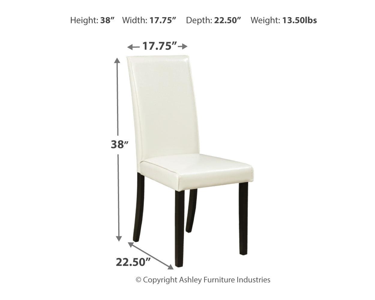 Kimonte Ivory Dining Chair - Ella Furniture