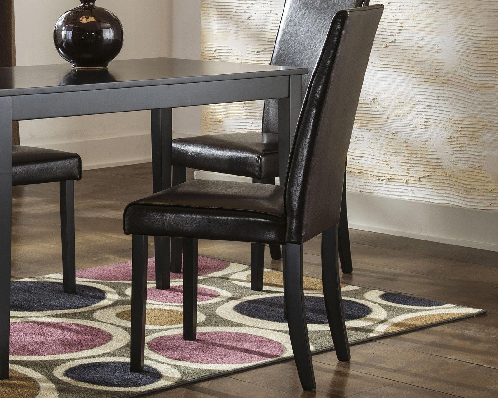 Kimonte Dark Brown Dining Chair - Ella Furniture