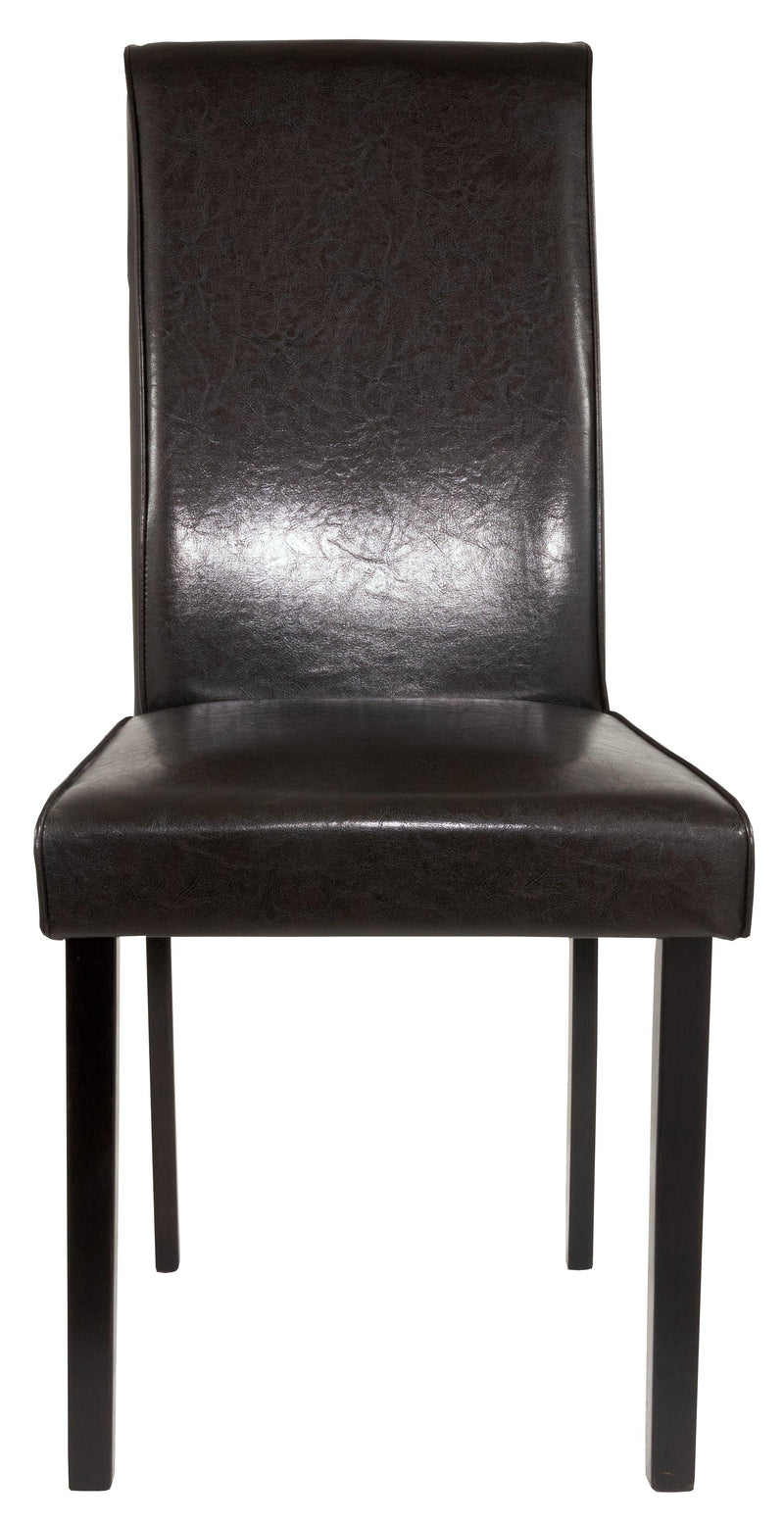 Kimonte Dark Brown Dining Chair - Ella Furniture