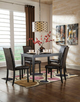 Kimonte Dark Brown Dining Chair - Ella Furniture