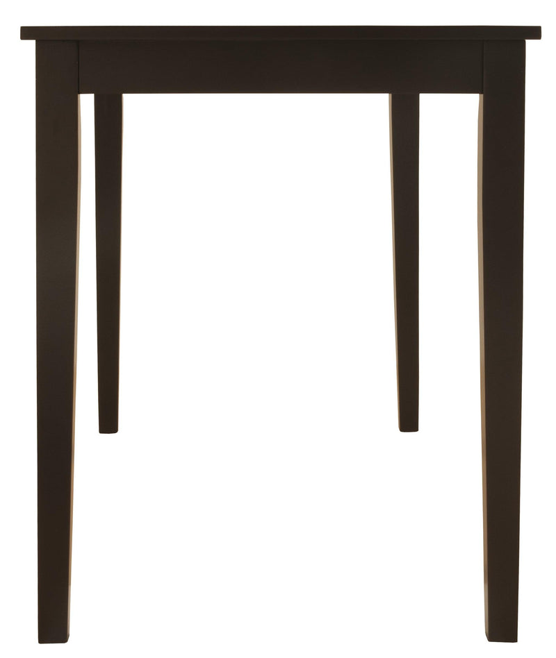 Kimonte Dark Brown Dining Table - Ella Furniture