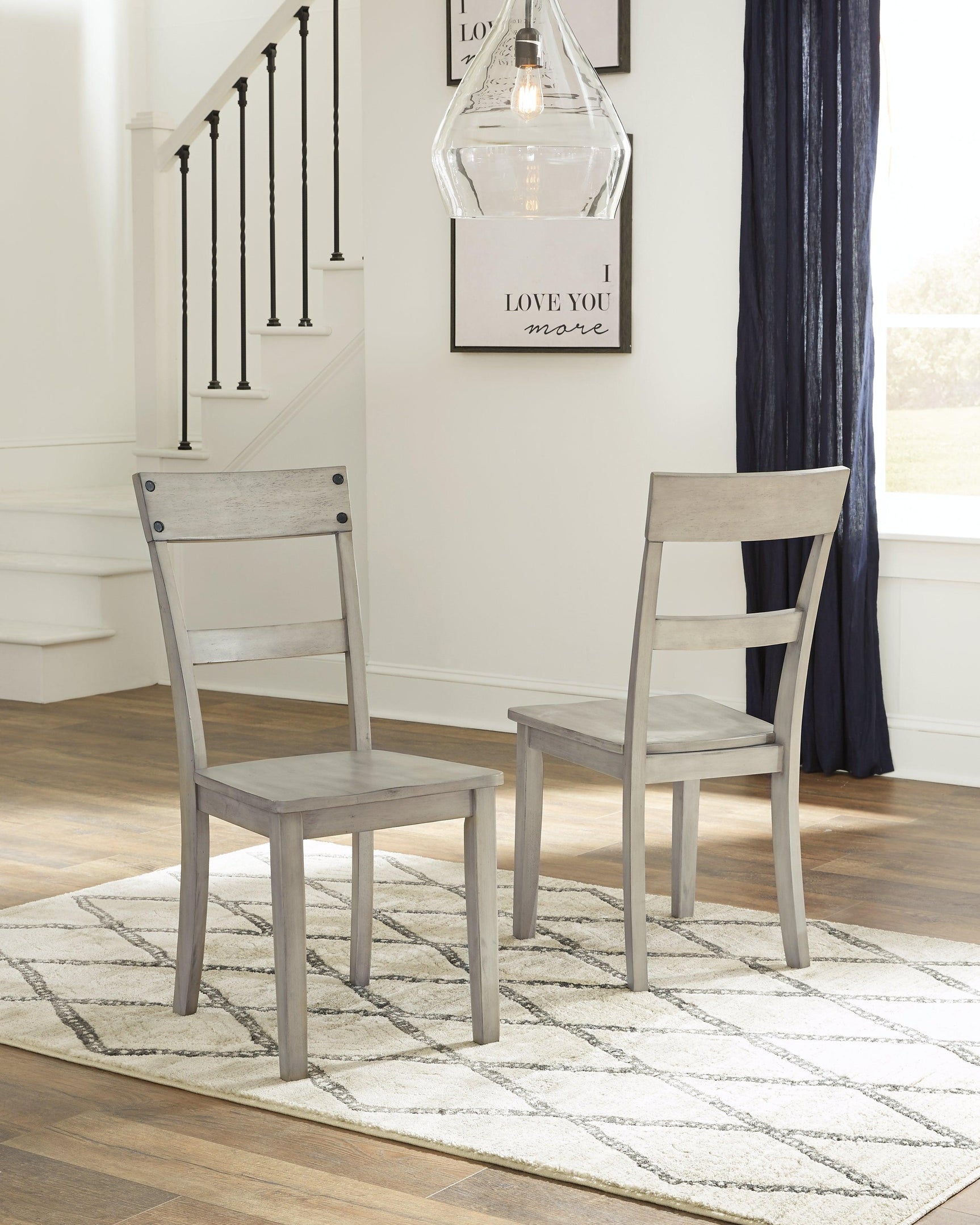 Loratti Gray Dining Chair - Ella Furniture