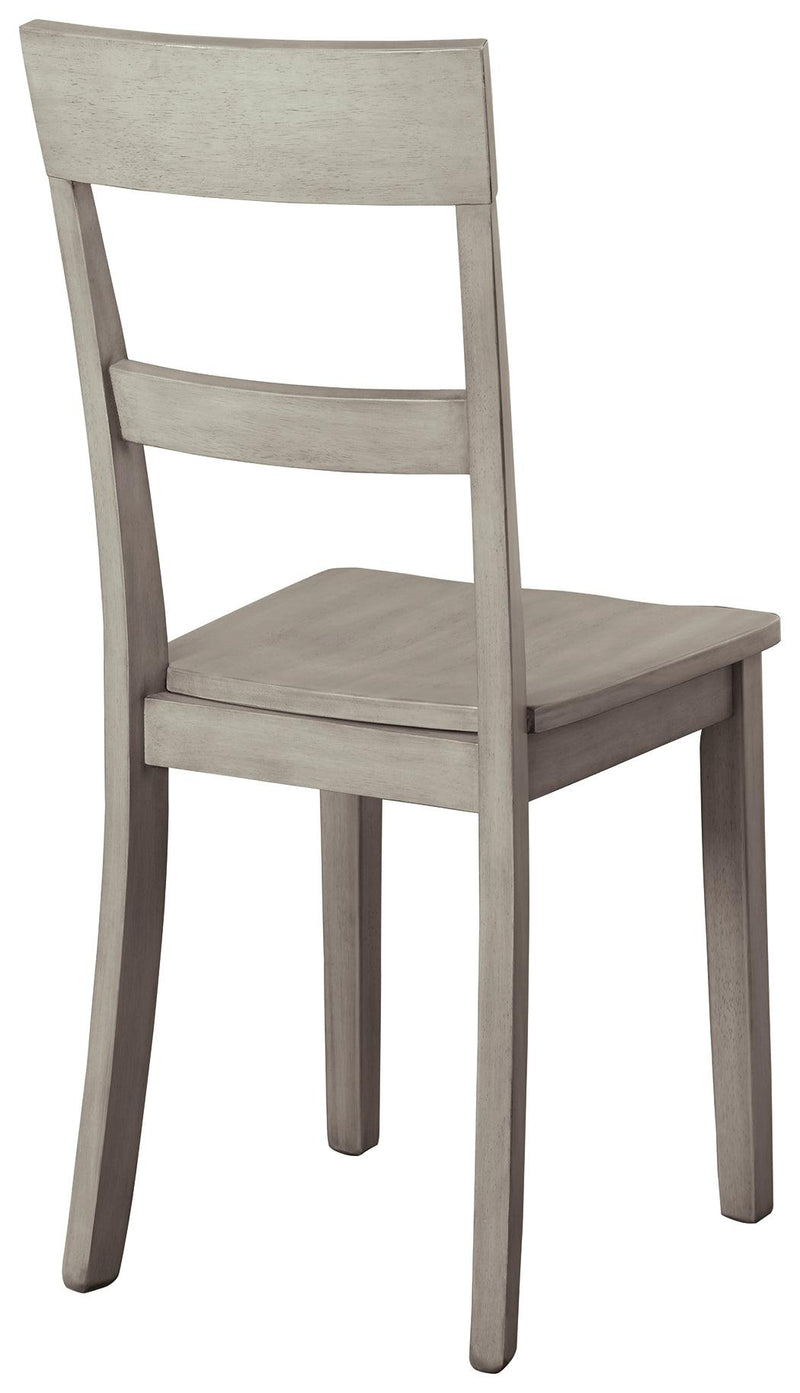 Loratti Gray Dining Table And Chairs (Set Of 5) - Ella Furniture