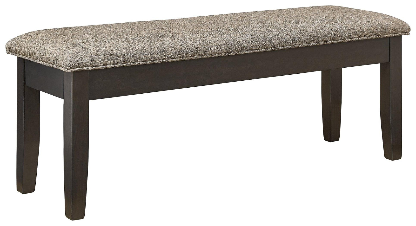 Ambenrock Light Brown/dark Brown 48" Upholstered Dining Storage Bench - Ella Furniture