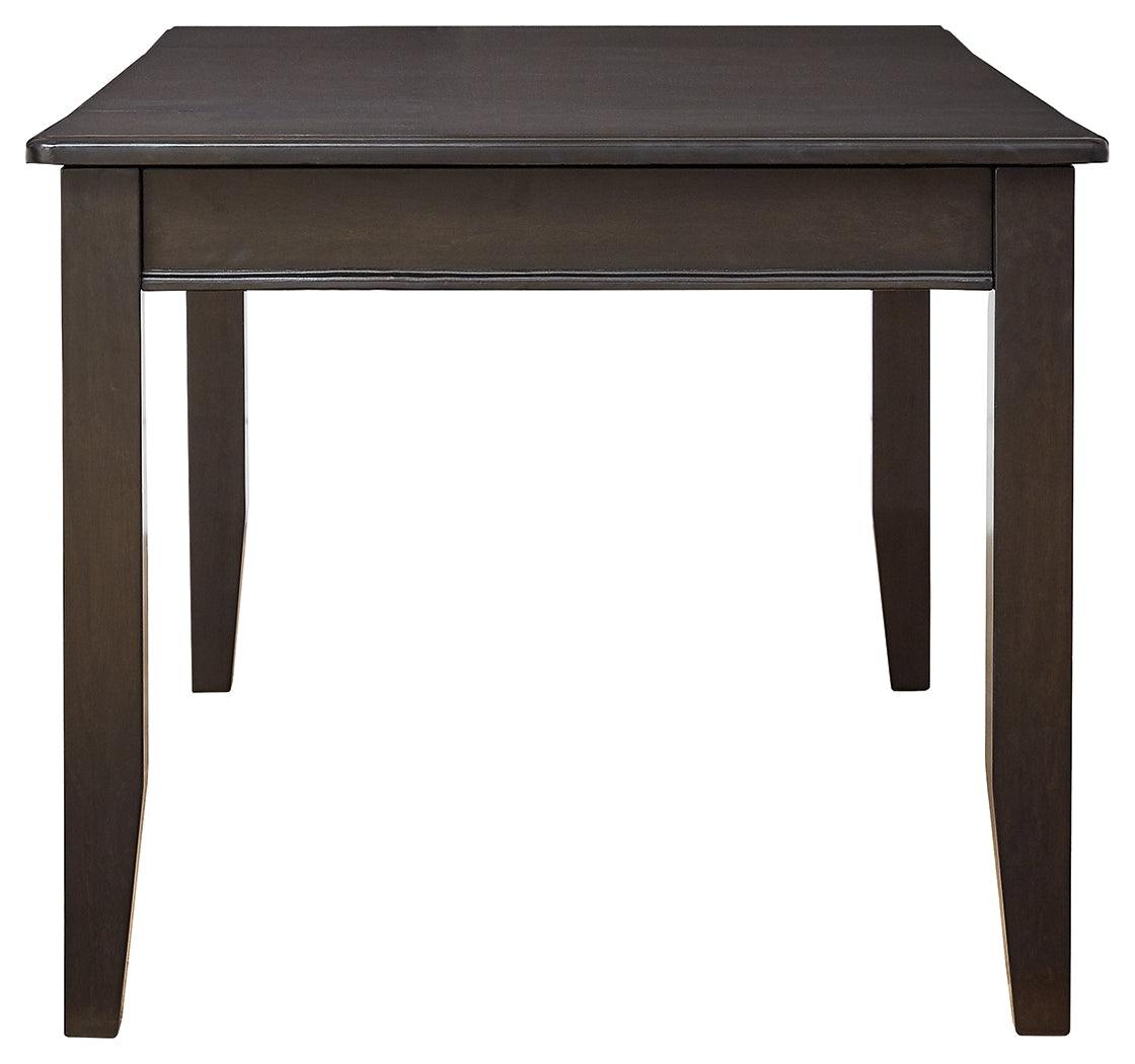 Ambenrock Dark Brown Dining Table With Storage - Ella Furniture