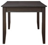 Ambenrock Dark Brown Dining Table With Storage - Ella Furniture