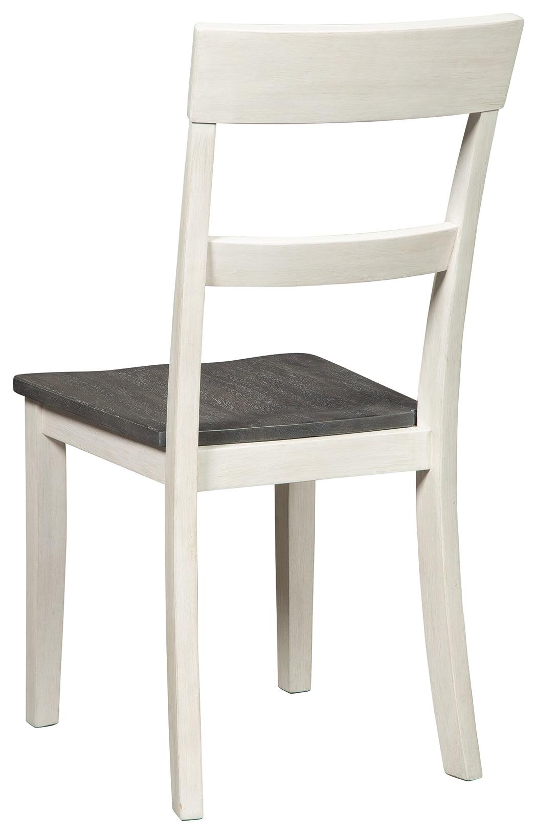 Nelling Two-tone Dining Chair - Ella Furniture