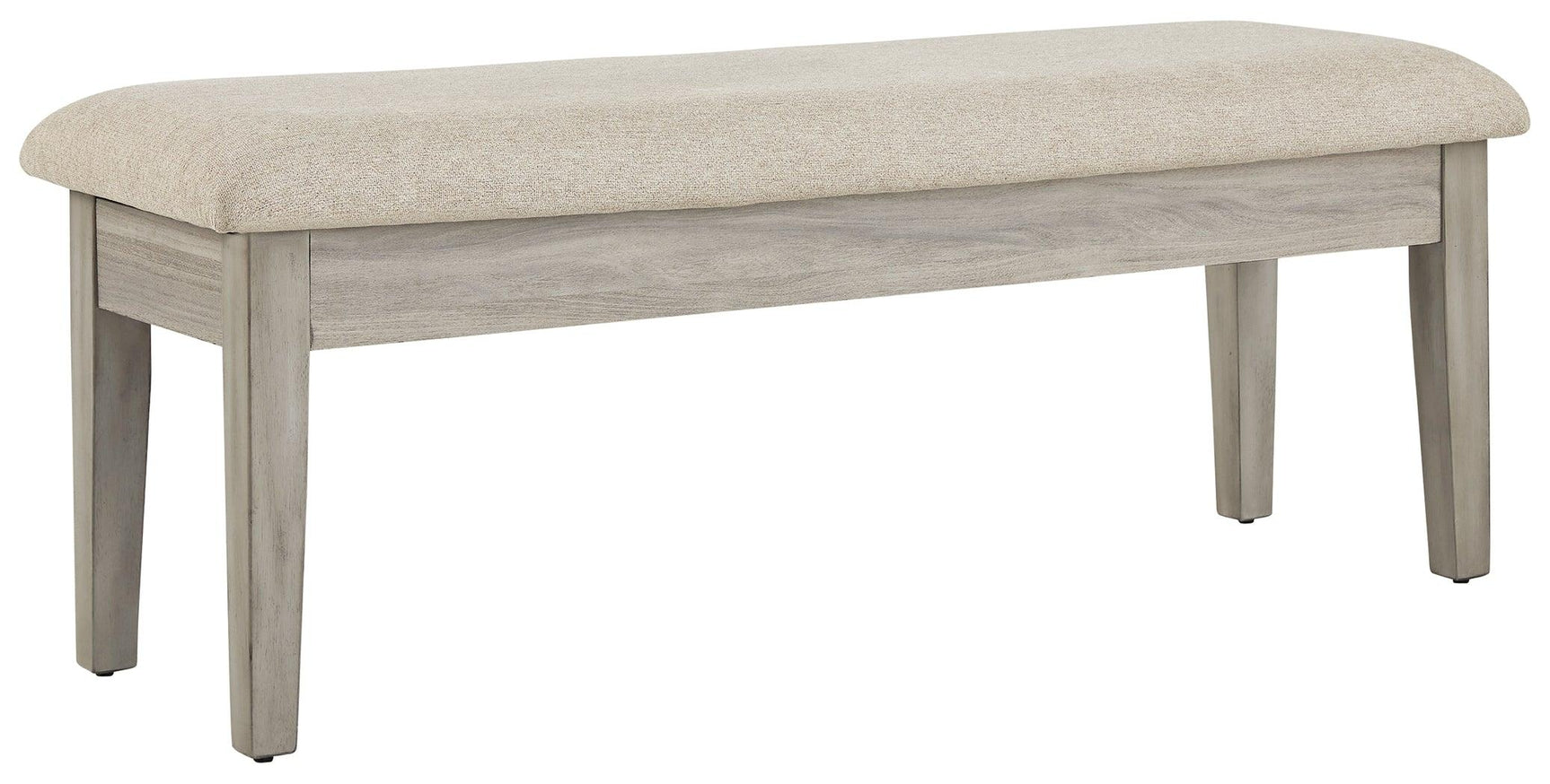 Parellen Beige/gray 48" Bench - Ella Furniture