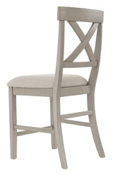 Parellen Gray Counter Height Bar Stool - Ella Furniture