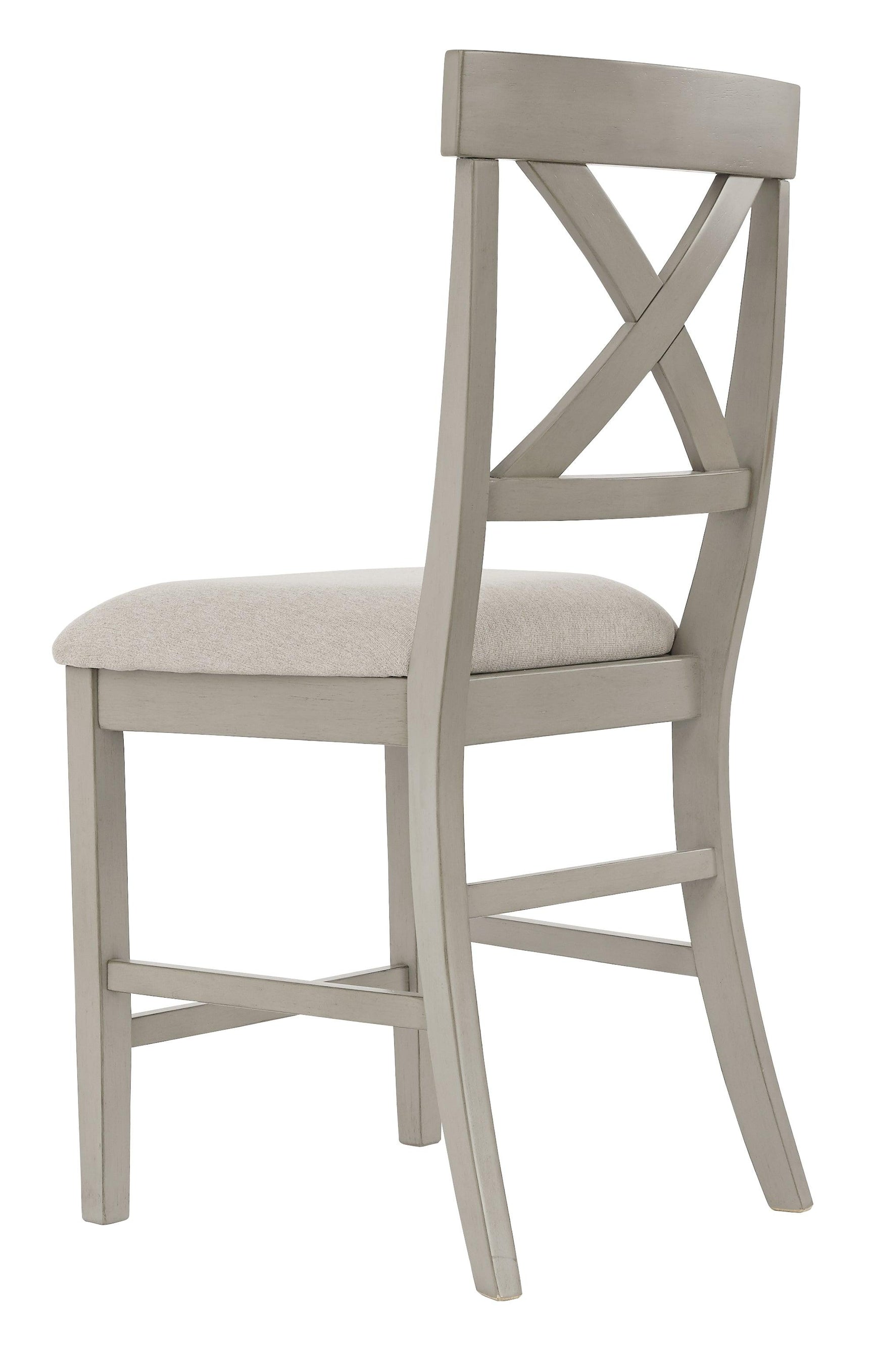 Parellen Gray Counter Height Bar Stool - Ella Furniture