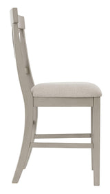 Parellen Gray Counter Height Bar Stool - Ella Furniture