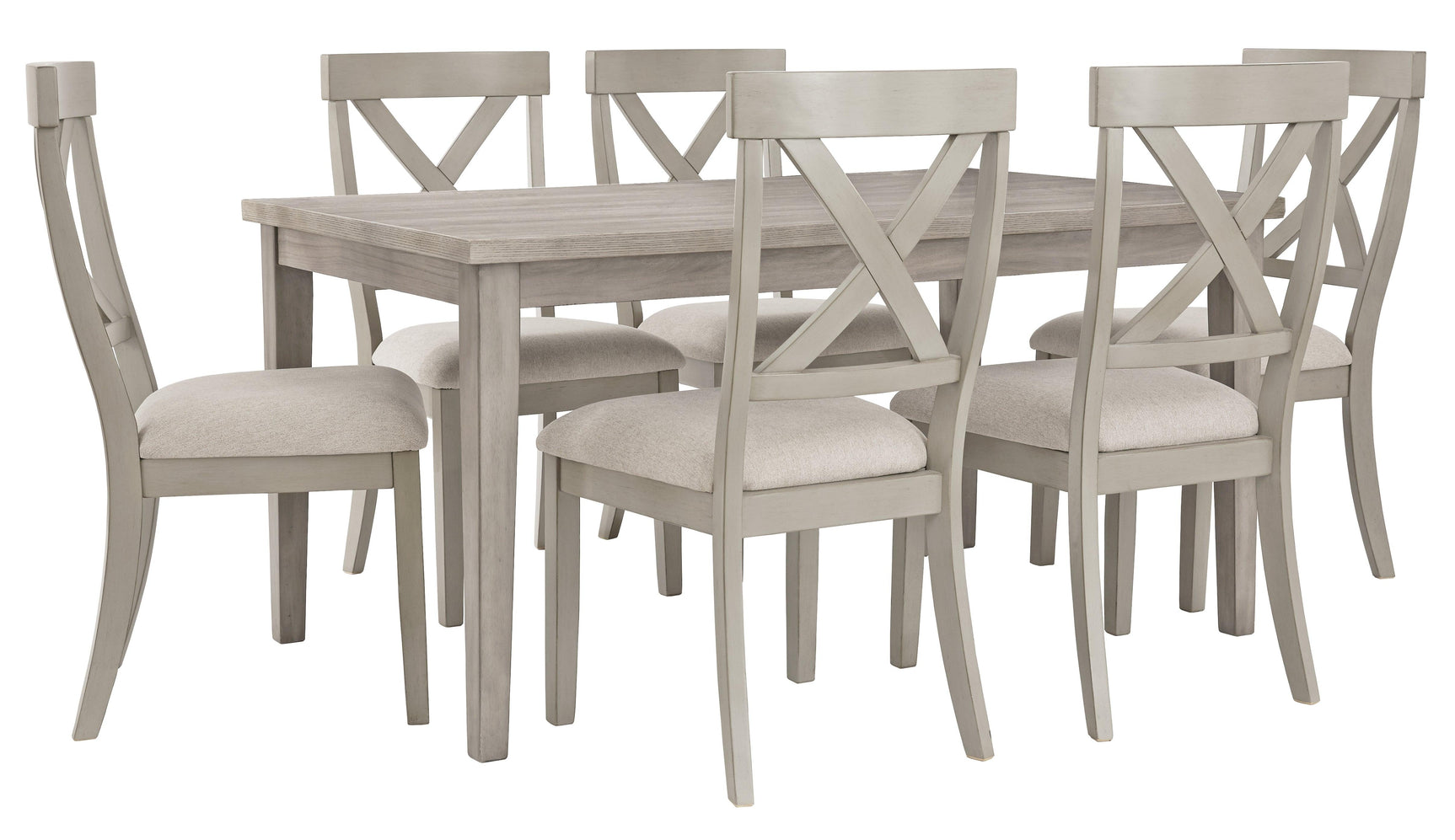 Parellen Gray Dining Table - Ella Furniture