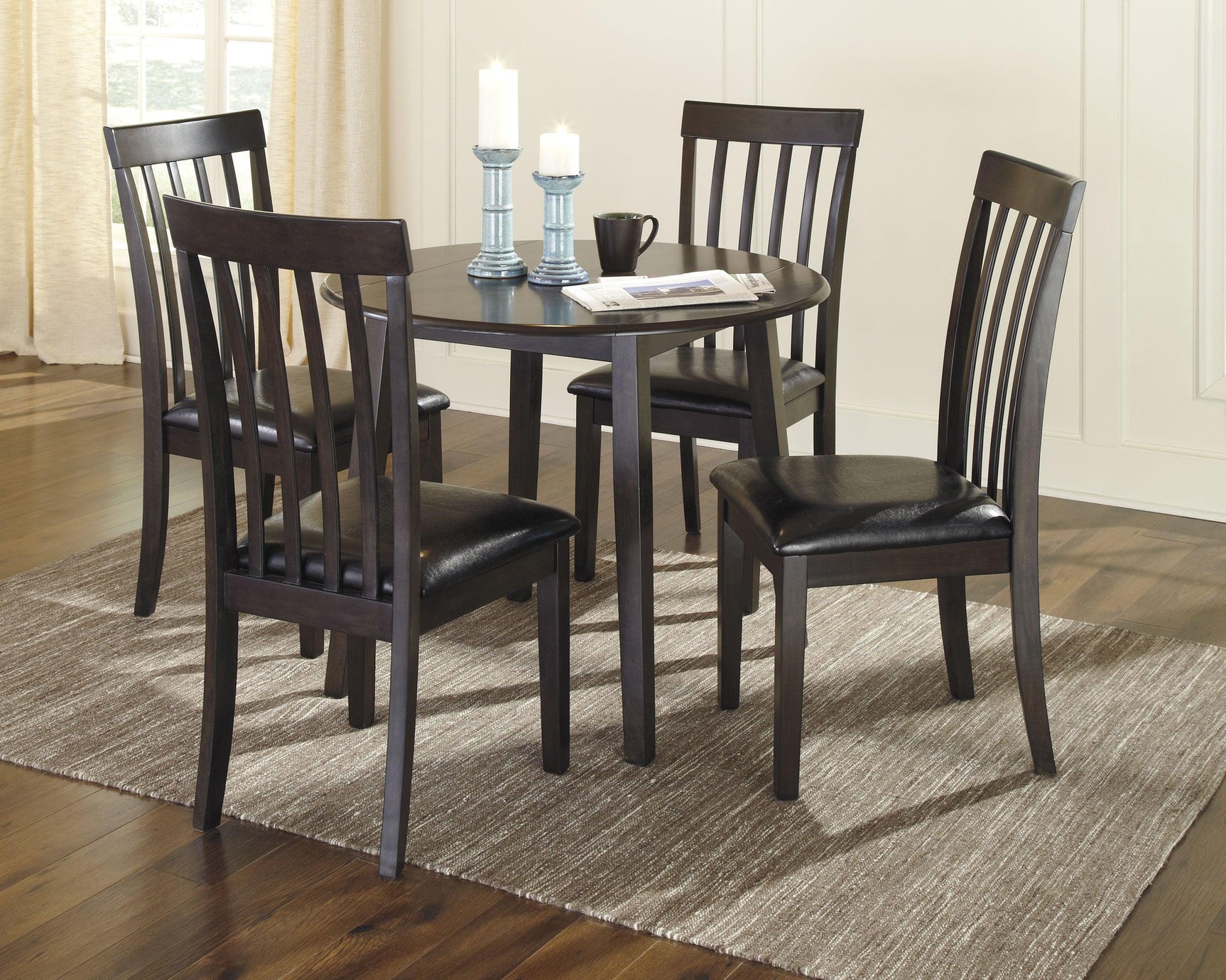 Hammis Dark Brown Dining Chair - Ella Furniture