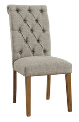 Harvina Light Gray Dining Chair - Ella Furniture