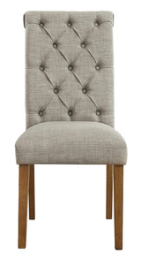 Harvina Light Gray Dining Chair - Ella Furniture