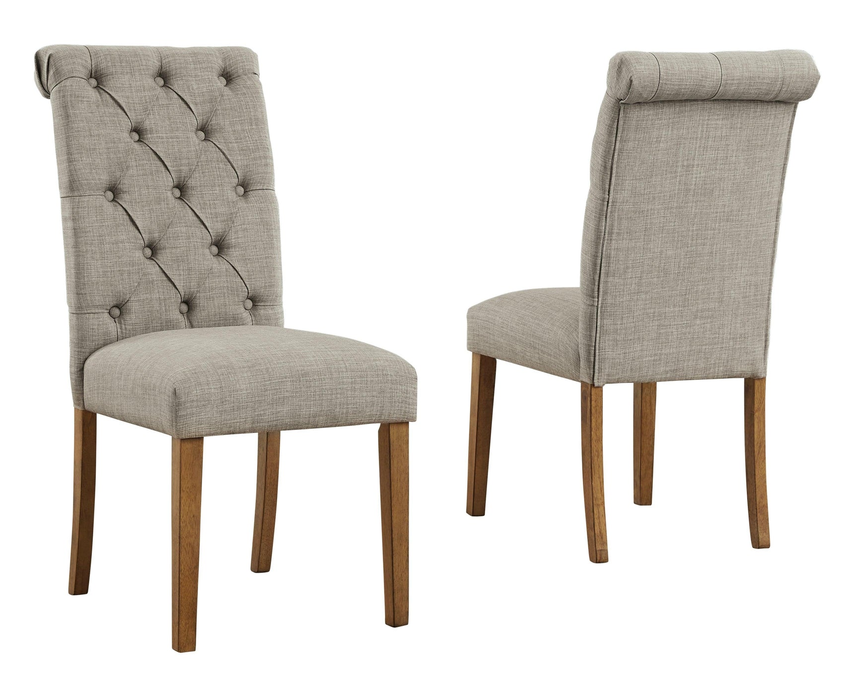 Harvina Light Gray Dining Chair - Ella Furniture