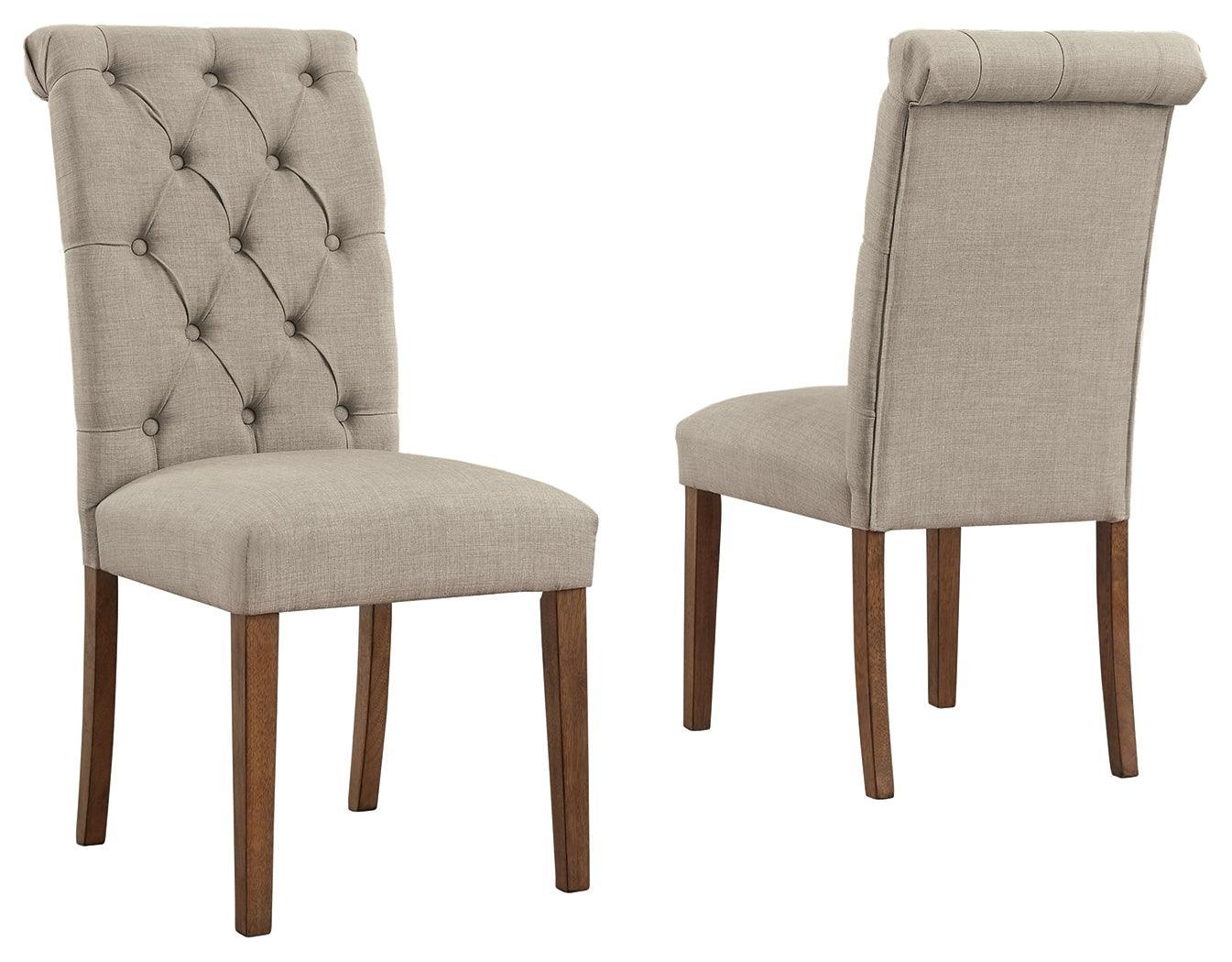Harvina Beige Dining Chair - Ella Furniture