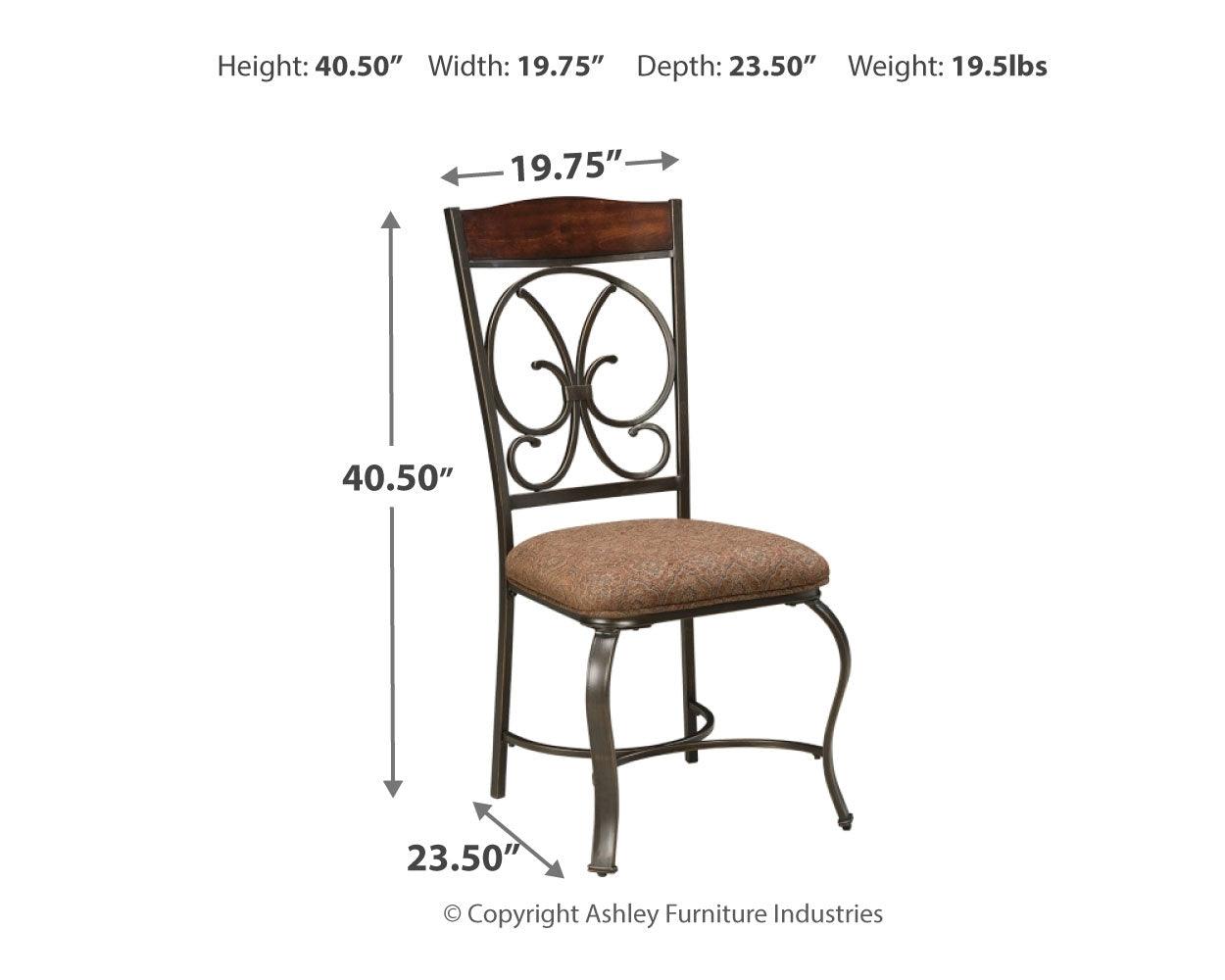 Glambrey Brown Dining Chair - Ella Furniture