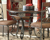 Glambrey Brown Dining Table - Ella Furniture