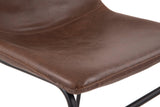 Centiar Brown Faux Leather Dining Chair - Ella Furniture