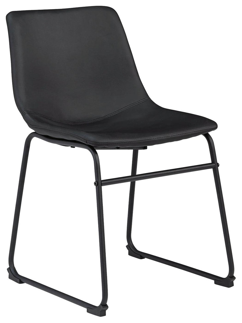 Centiar Black Dining Chair - Ella Furniture