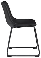 Centiar Black Dining Chair - Ella Furniture