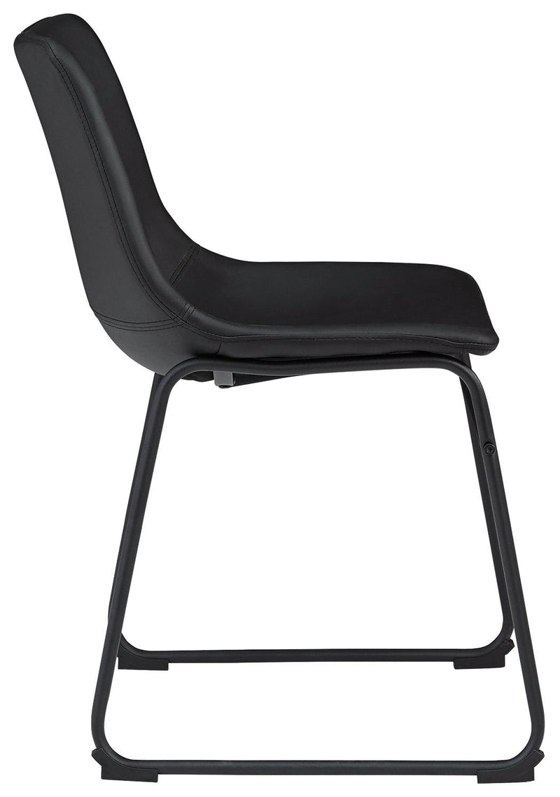 Centiar Black Dining Chair - Ella Furniture