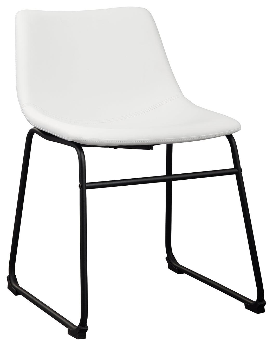 Centiar White Dining Chair - Ella Furniture