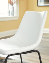 Centiar White Dining Chair - Ella Furniture