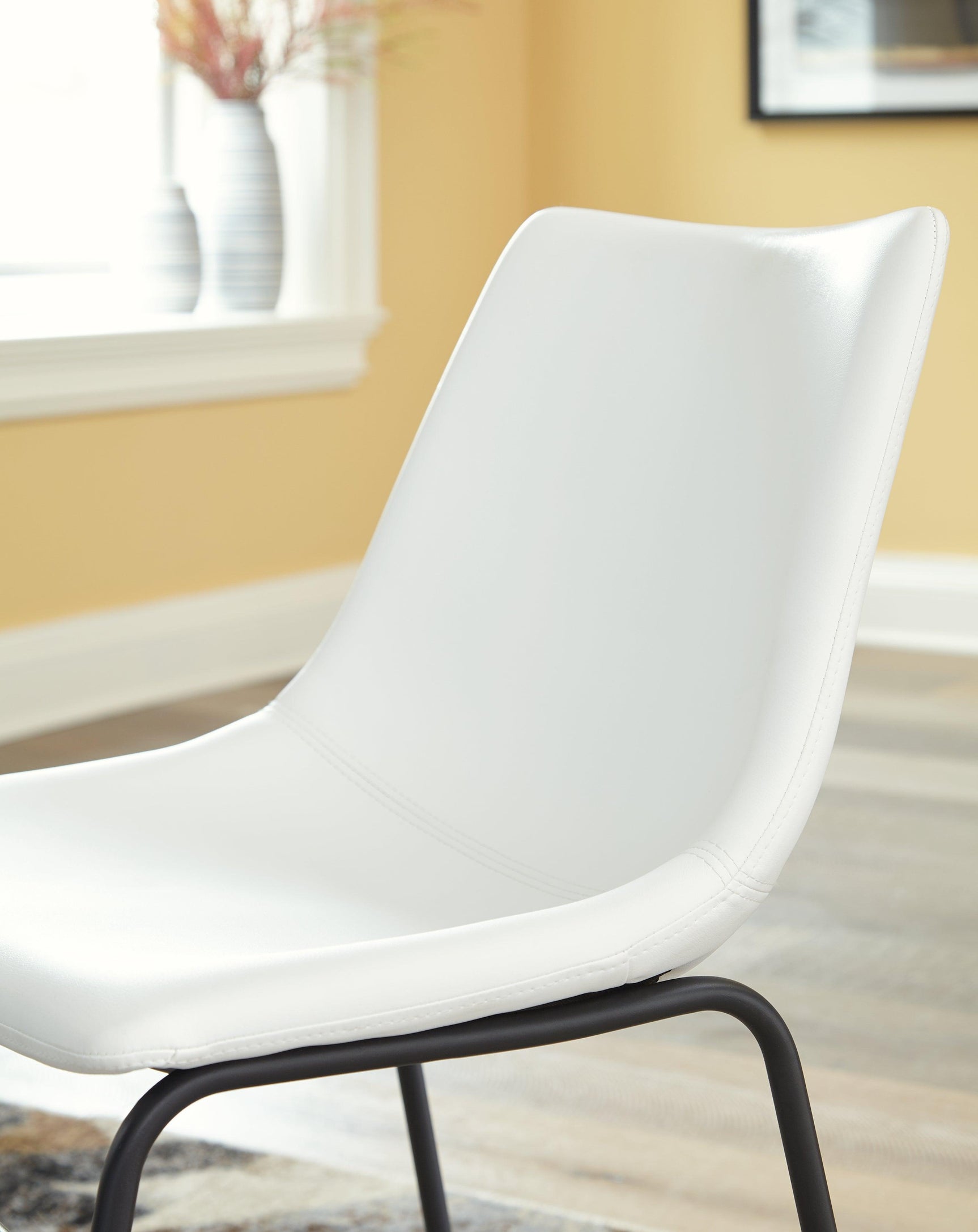 Centiar White Dining Chair - Ella Furniture