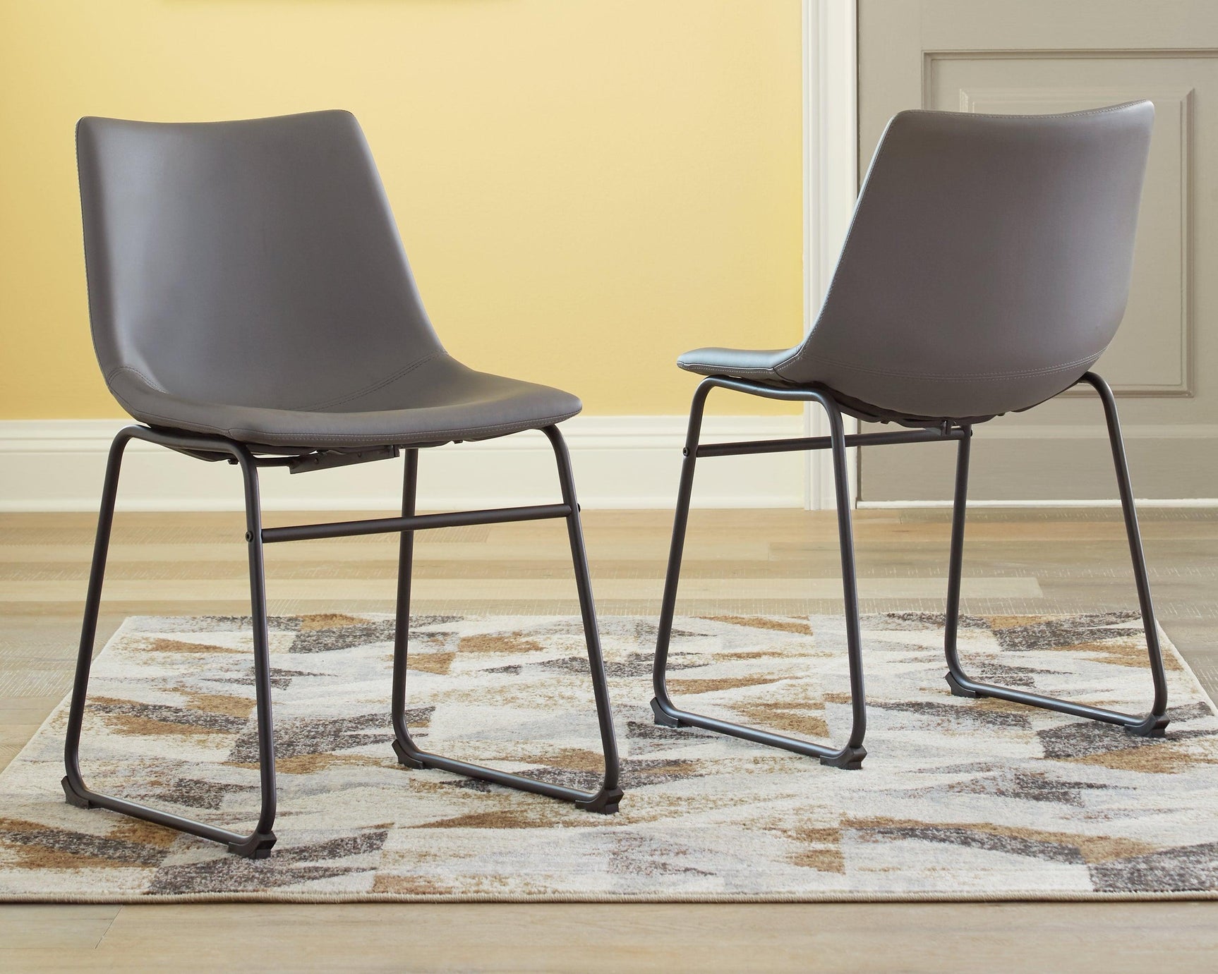 Centiar Gray Dining Chair - Ella Furniture