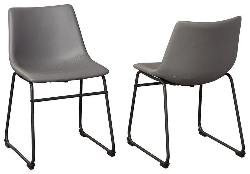Centiar Gray Dining Chair - Ella Furniture