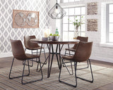 Centiar Two-tone Brown Dining Table - Ella Furniture