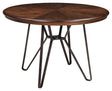 Centiar Two-tone Brown Dining Table - Ella Furniture