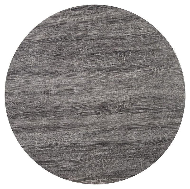 Centiar Gray/black Dining Table - Ella Furniture