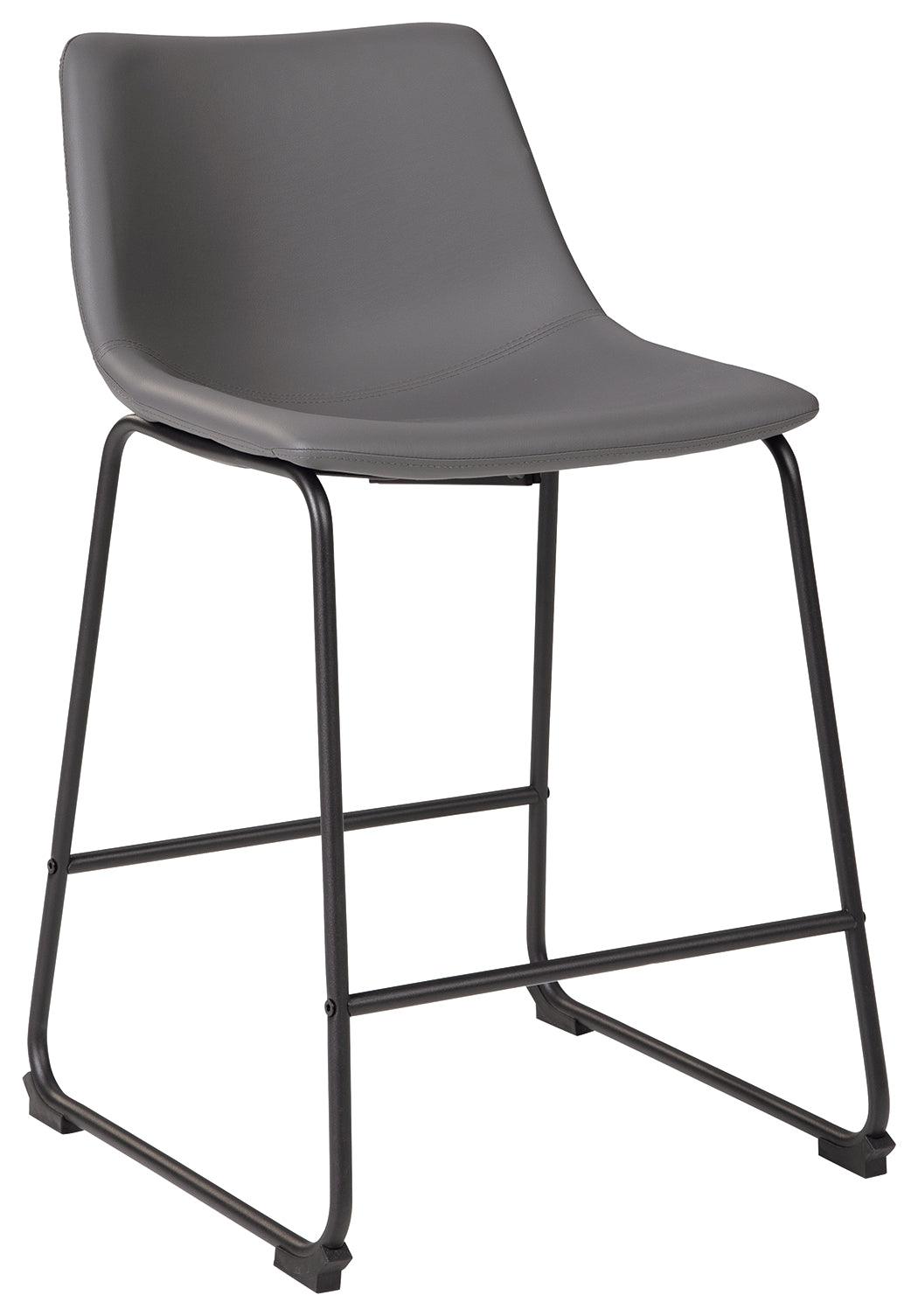 Centiar Gray Counter Height Bar Stool - Ella Furniture