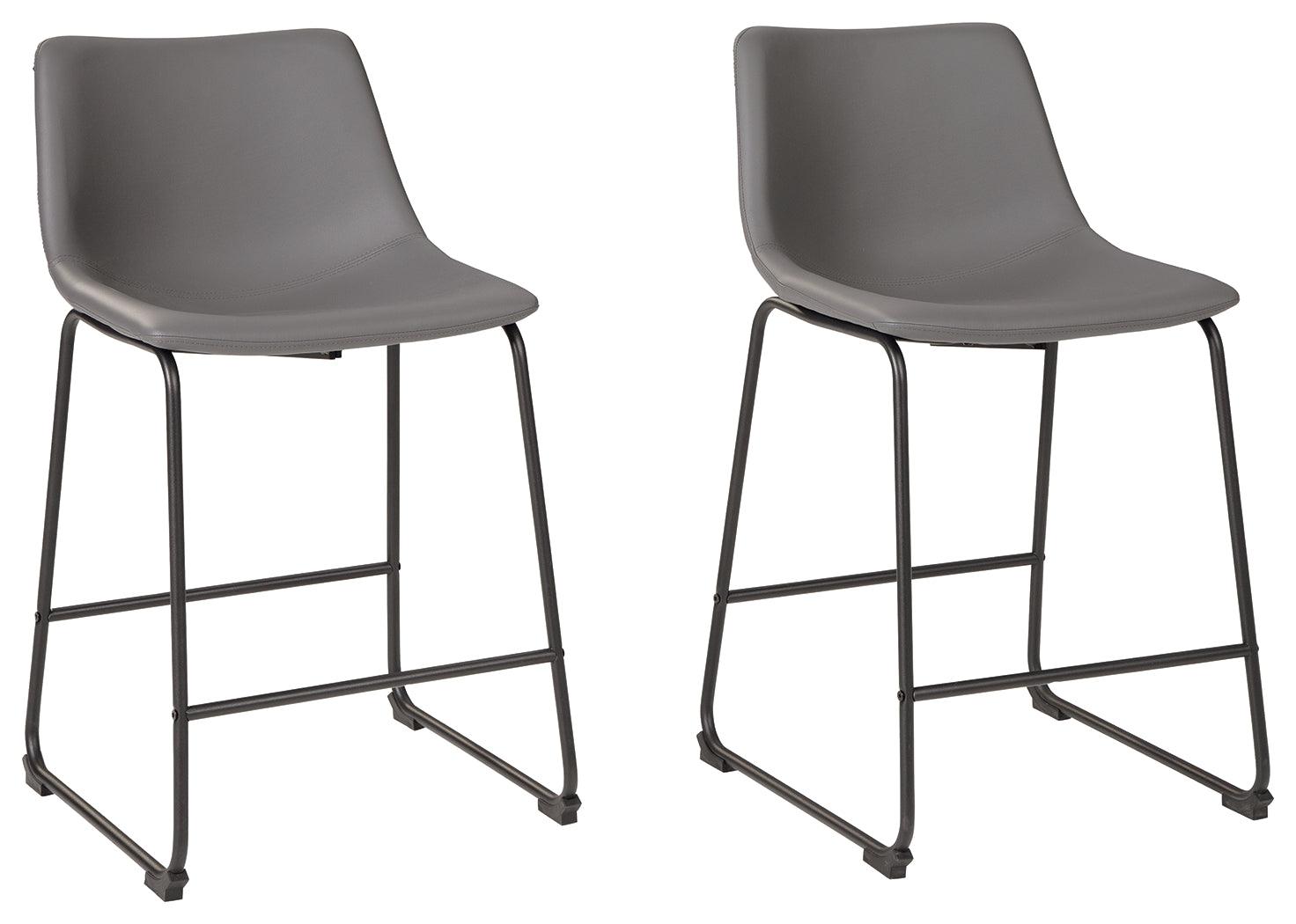 Centiar Gray Counter Height Bar Stool - Ella Furniture