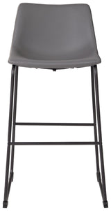 Centiar Gray Pub Height Bar Stool - Ella Furniture