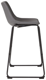 Centiar Gray Pub Height Bar Stool - Ella Furniture