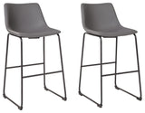 Centiar Gray Pub Height Bar Stool - Ella Furniture