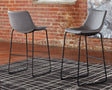 Centiar Gray Pub Height Bar Stool - Ella Furniture