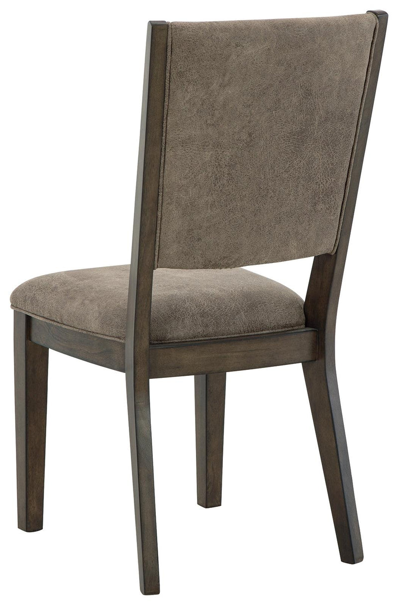 Wittland Dark Brown Dining Chair - Ella Furniture