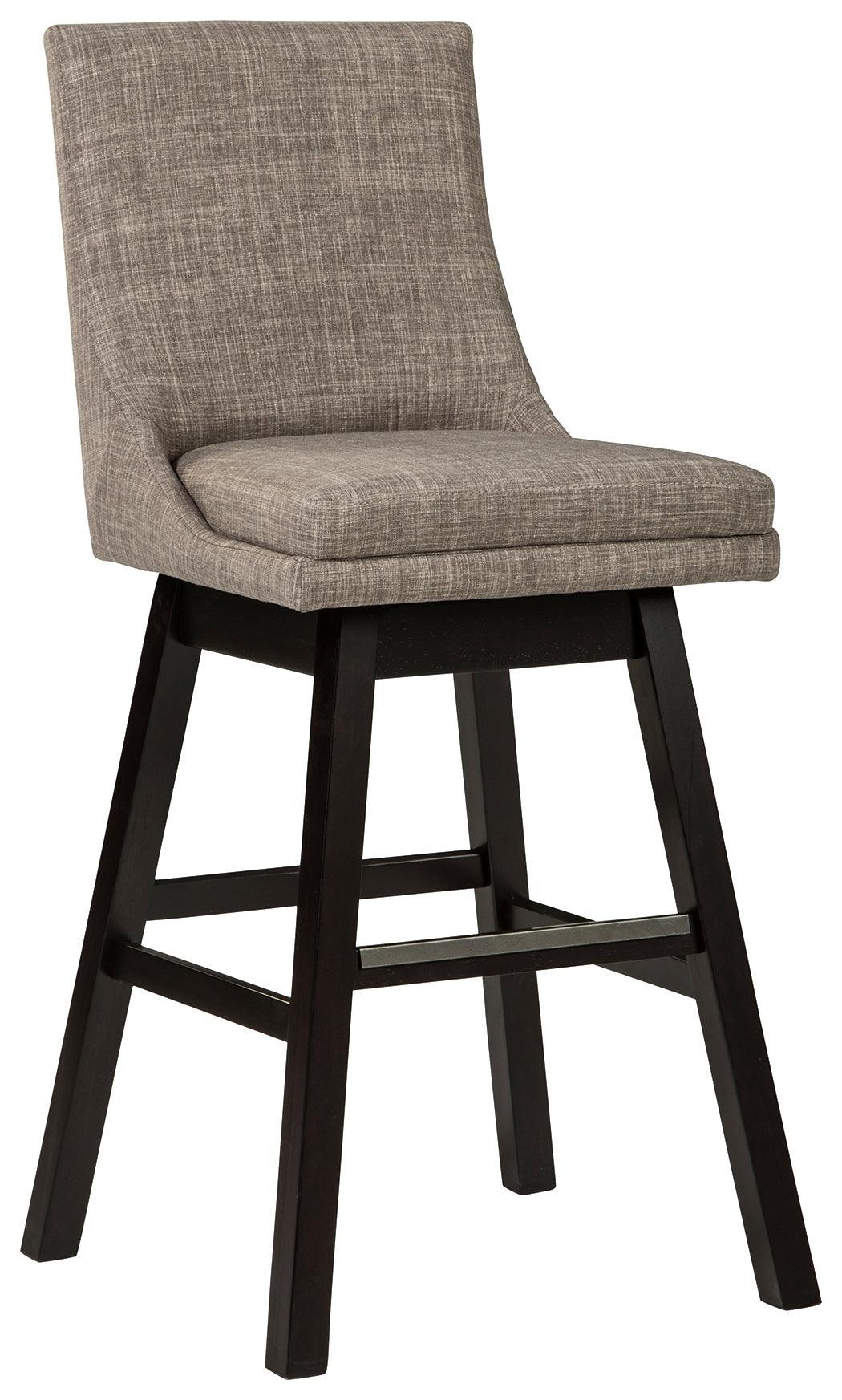 Tallenger Light Gray Bar Height Bar Stool - Ella Furniture