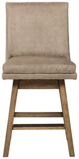 Tallenger Beige Counter Height Bar Stool - Ella Furniture