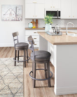 Caitbrook Gray Counter Height Bar Stool - Ella Furniture