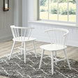 Grannen White Dining Chair - Ella Furniture