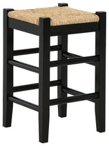 Mirimyn Black Counter Height Bar Stool - Ella Furniture