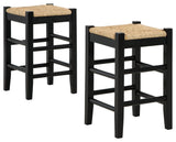 Mirimyn Black Counter Height Bar Stool - Ella Furniture